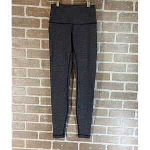 Lululemon Womens 4 Align High Rise Pant Leggings Yoga Gray Gym.
